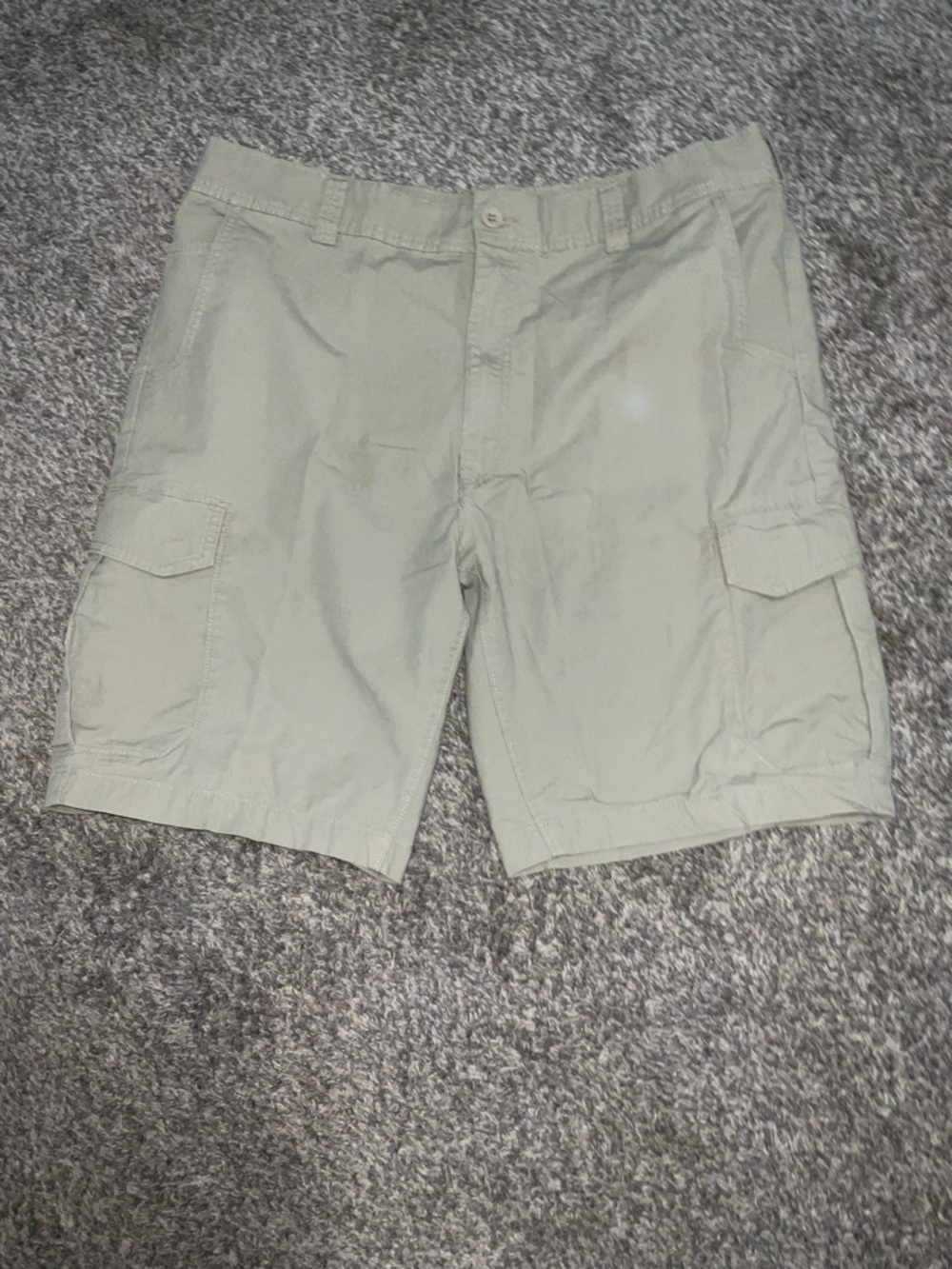 Dickies Men's Khaki Cargo Shorts with Cooling Temp IQ Size 40